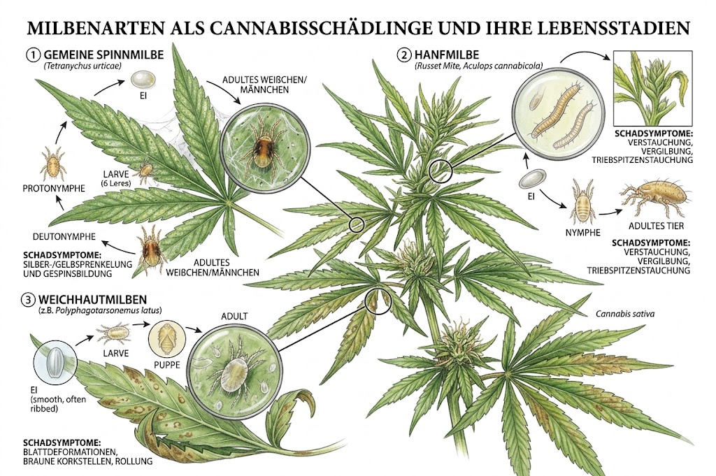 milbenarten